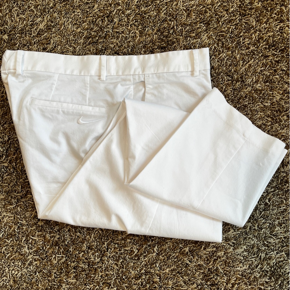 Nike Dri Fit Golf Pants Men’s 36x30 Modern Fit White